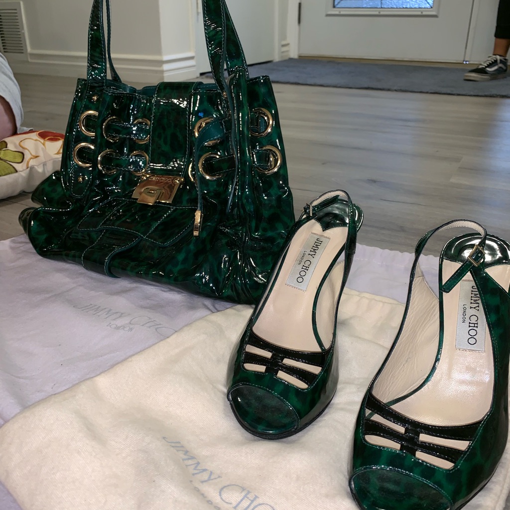 Green Heels, Jimmy Choo